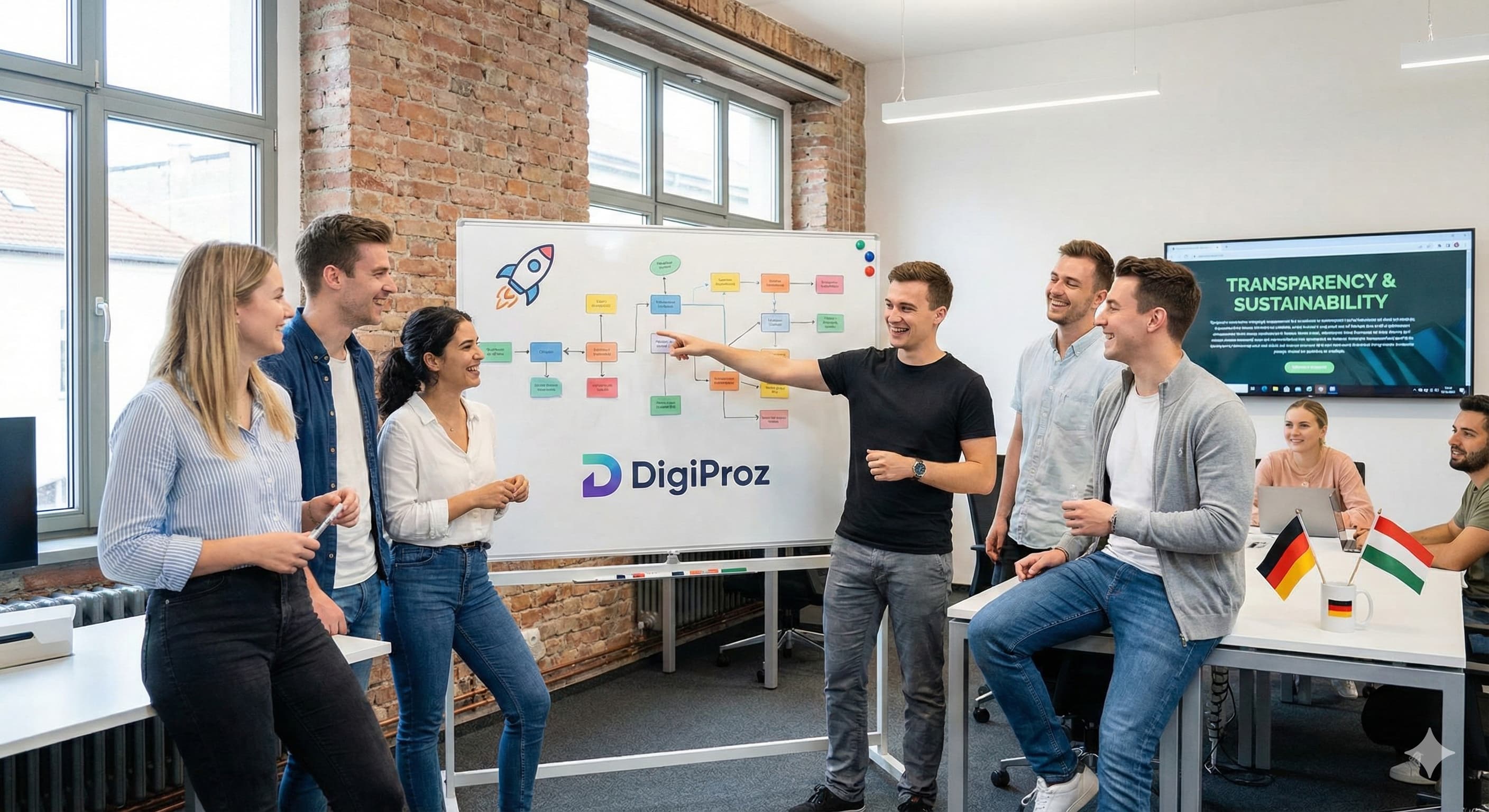 DigiProz Team in Aktion